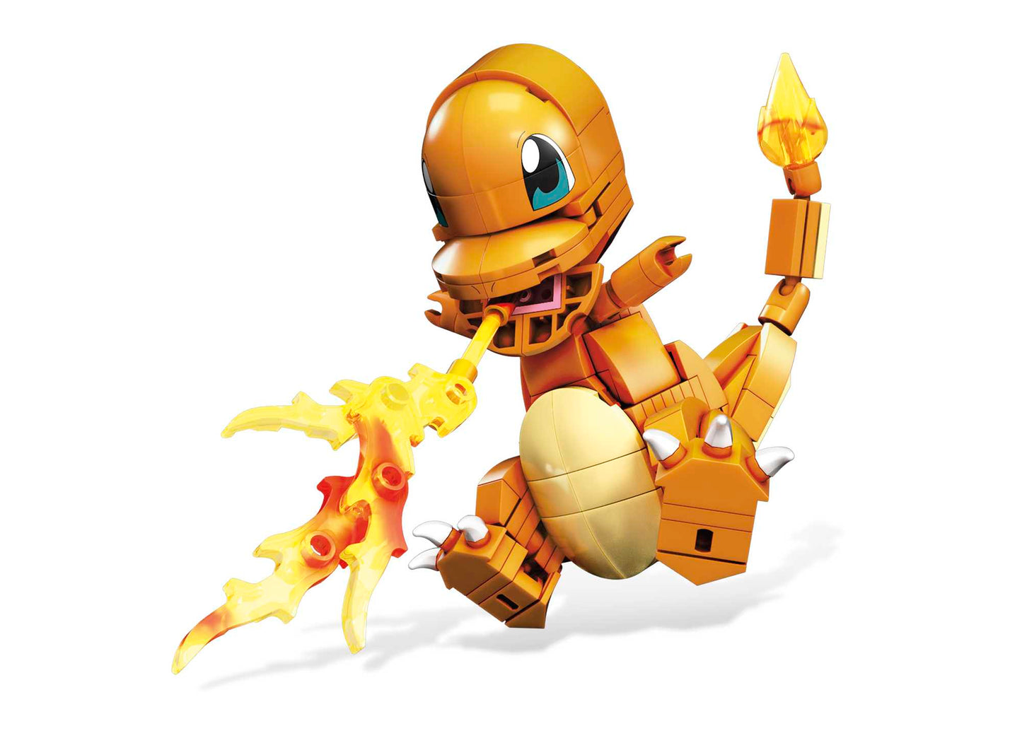 MEGA Pok¨¦mon Build & Show Charmander Toy Building Set, 4 inches Tall,