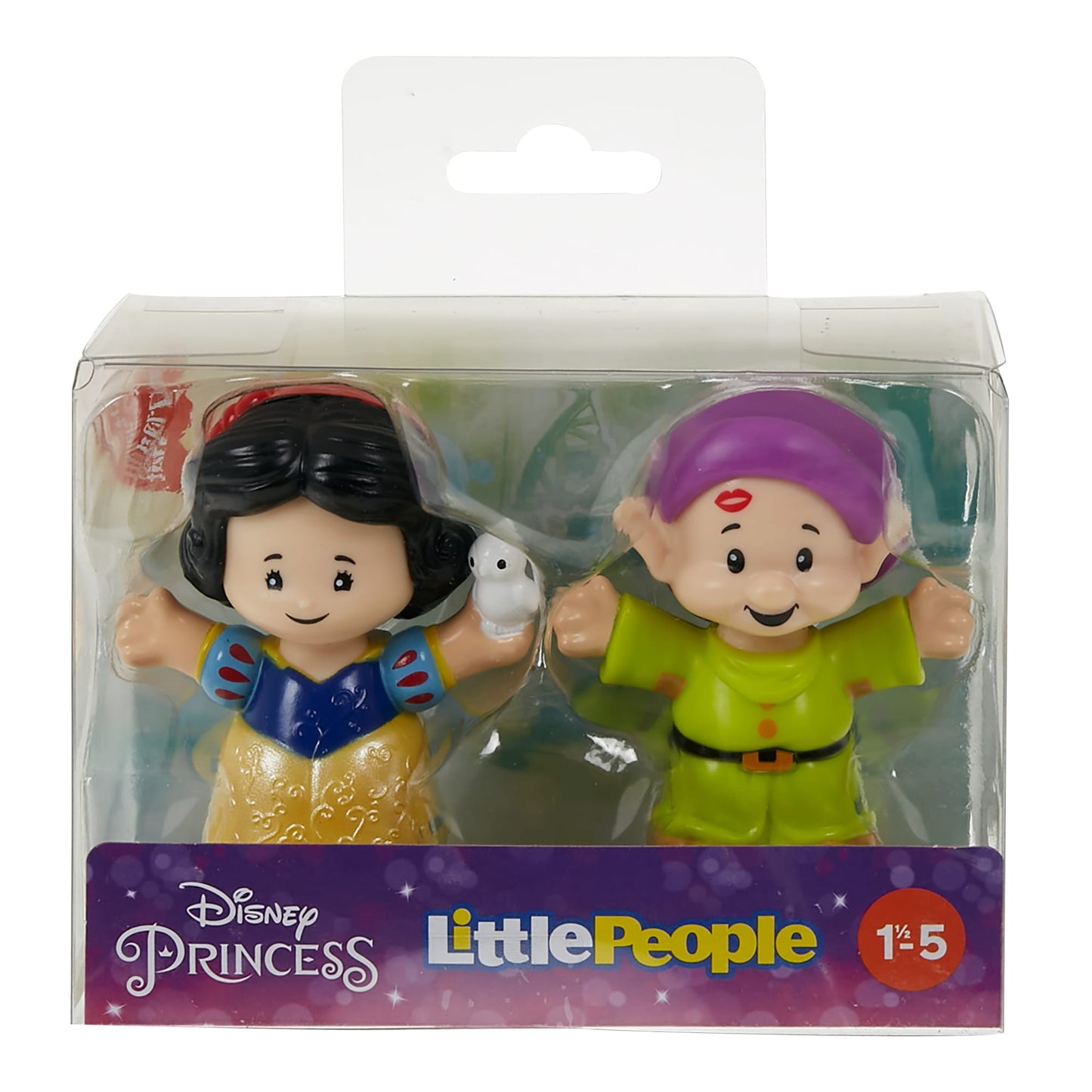 Little People Disney Princesa Juguete para Beb¨¦s Figuras de Blanca Nieves y Tont¨ªn