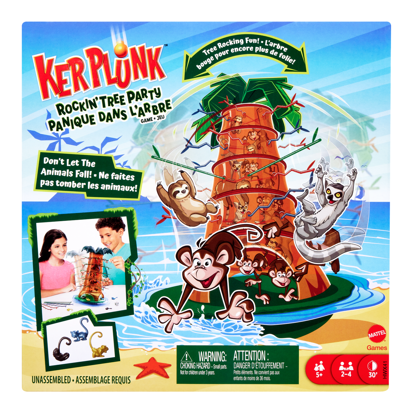 Kerplunk Panique Dans L¡¯Arbre, Pour enfants, Famille et Soir¨¦es de Jeux