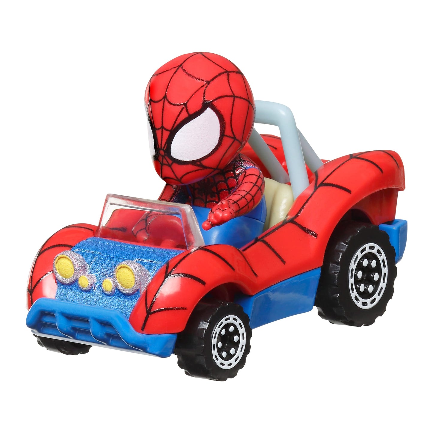 Hot Wheels RacerVerse Veh¨ªculo de Juguete Spider-Man en Spider Buggy