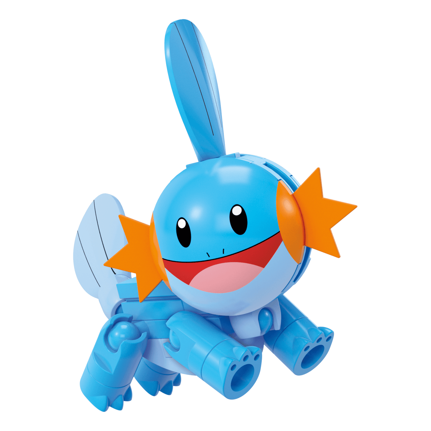 MEGA Pok¨¦mon Mudkip Building Toy Kit, Poseable Action Figure (31 Pieces) For Kids