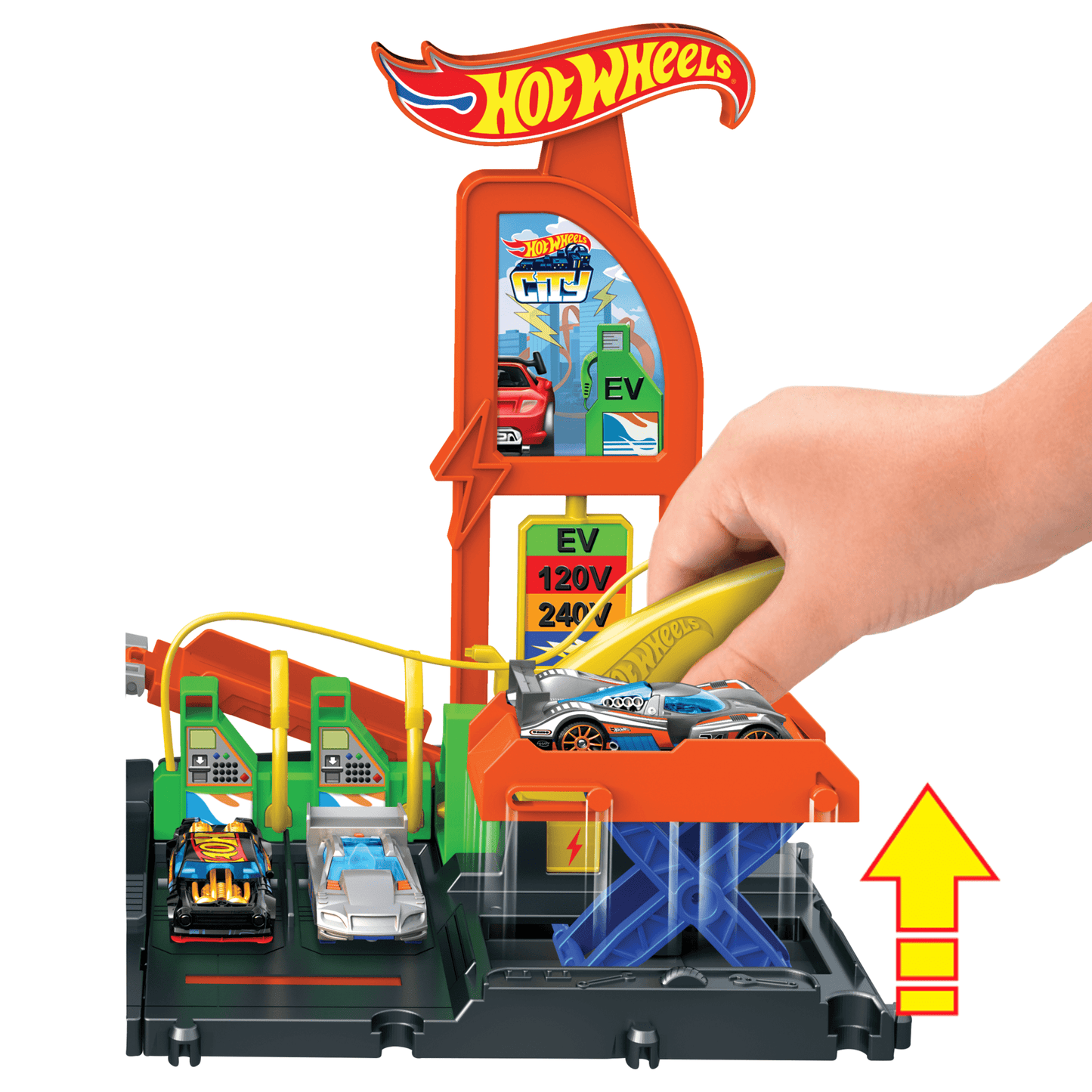Hot Wheels  Ville  Station D¡¯¨¦nergie Super Recharge, V¨¦hicule
