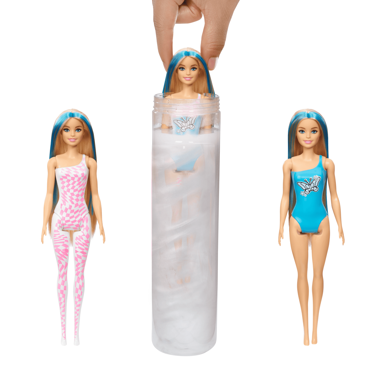 Barbie Color Reveal S¨¦rie Groovy Poup¨¦e et Accessoires, 6 Surprises