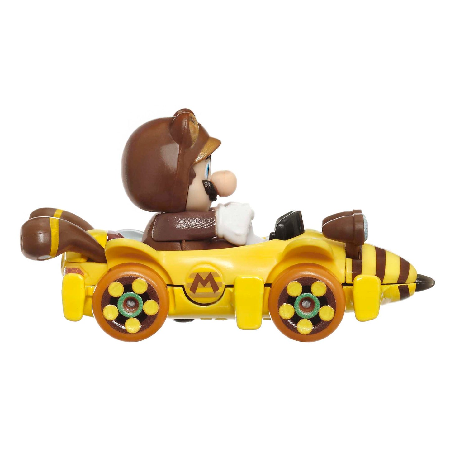 Hot Wheels Mario Kart Ve¨ªculo de Brinquedo Tanooki Mario Bumble V