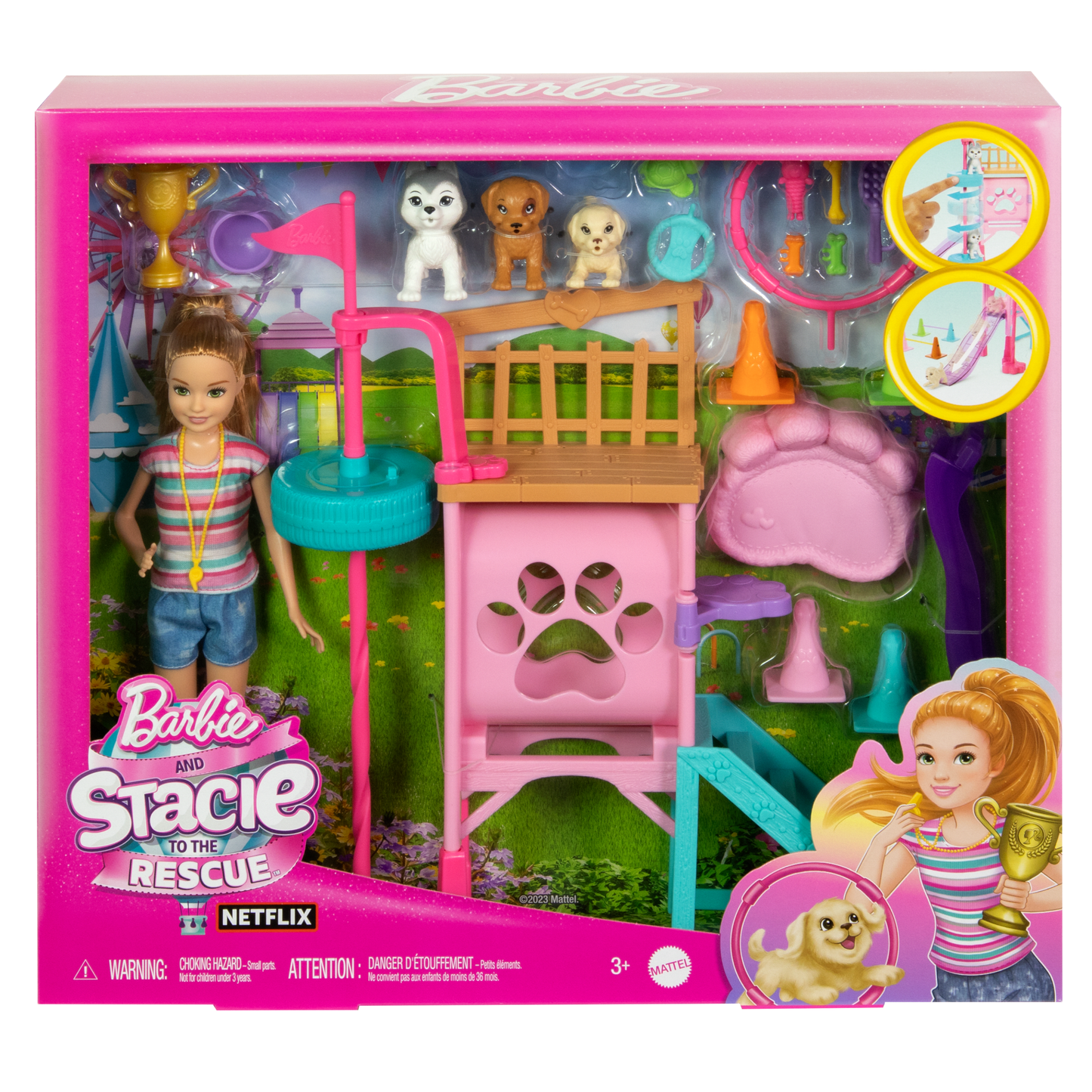 Barbie-Poup¨¦e et Coffret Parcours D¡¯Obstacles