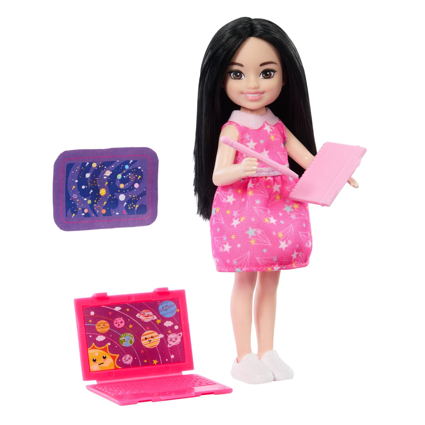 Barbie  Chelsea  Poup¨¦e Astronome et Accessoires, Brunette