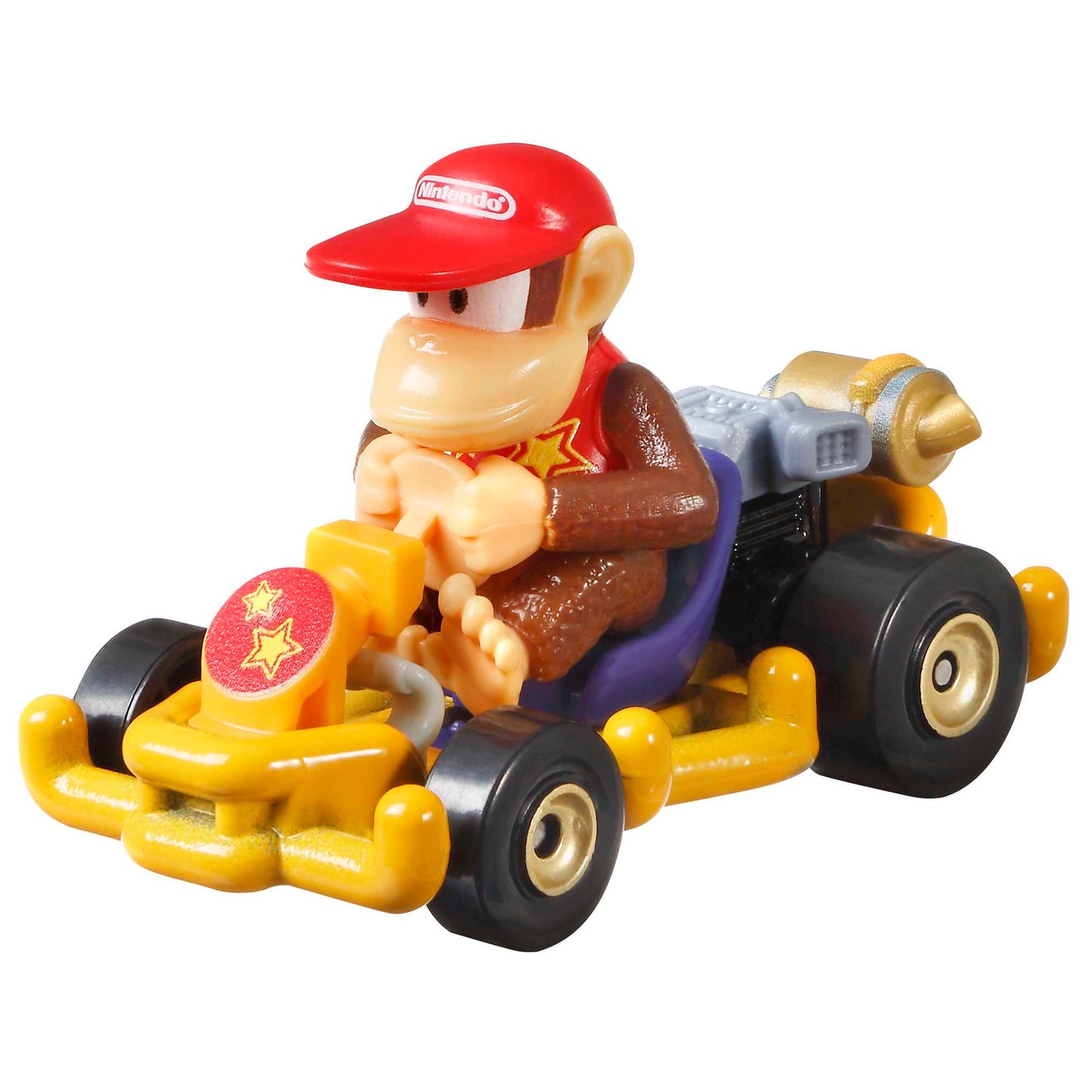 Hot Wheels Mario Kart Ve¨ªculo de Brinquedo Diddy Kong Pipe Frame