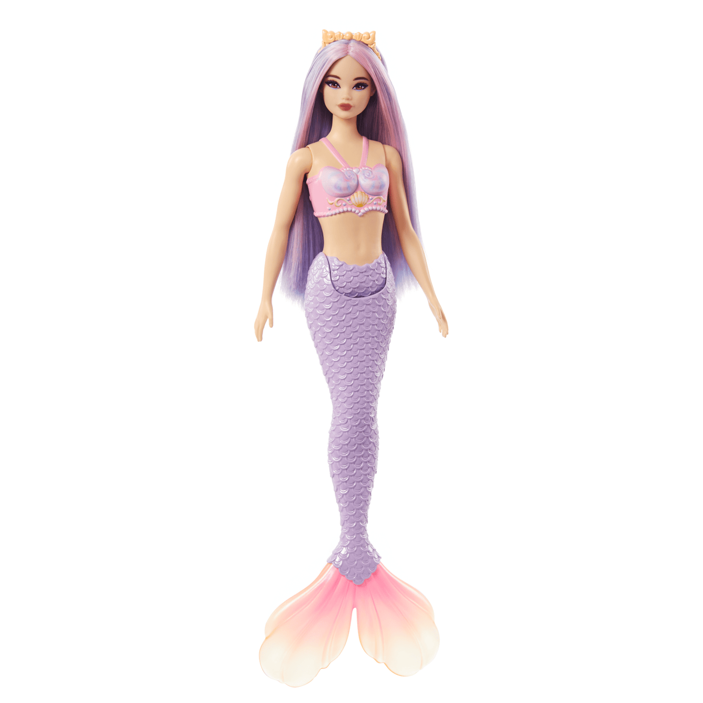 Barbie-Poup¨¦es Sir¨¨nes Avec Cheveux et Nageoire Color¨¦s et Serre-T¨ºte