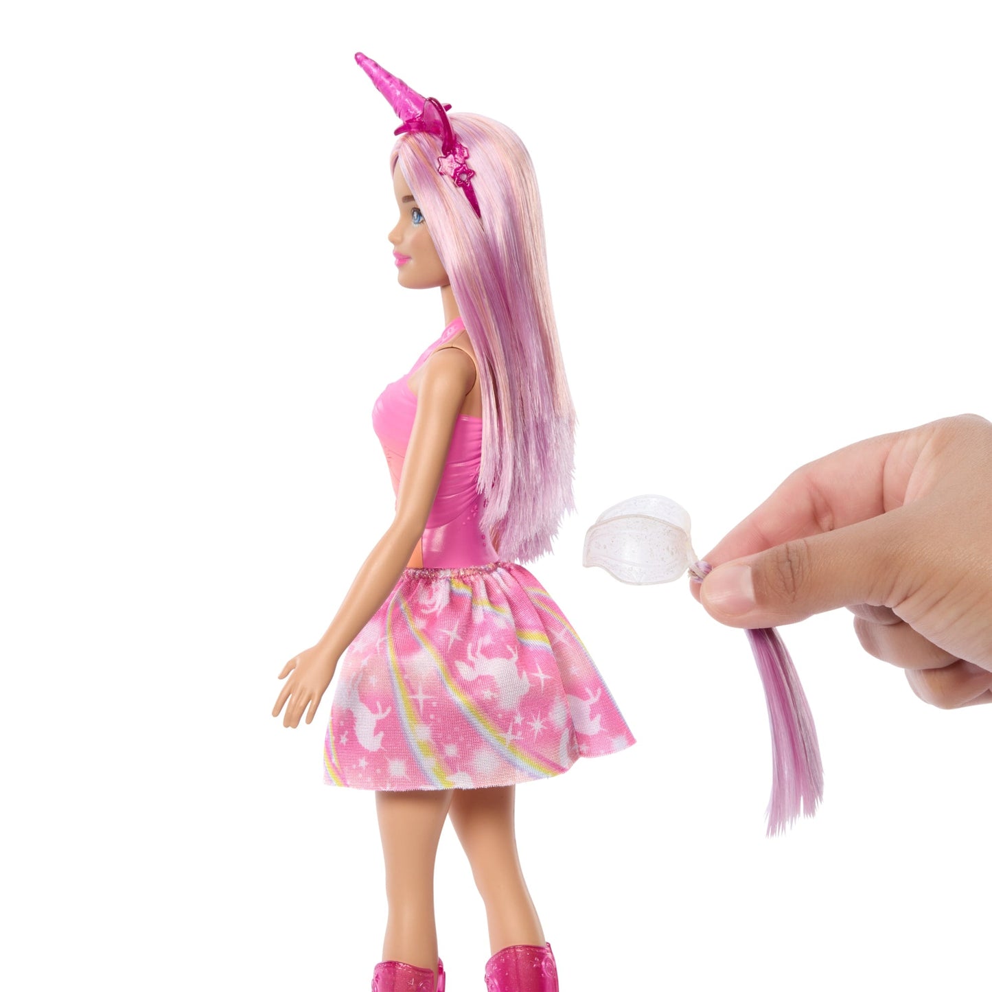 Barbie Fantasia Boneca Saia de Unic¨®rnio de Sonho Rosa