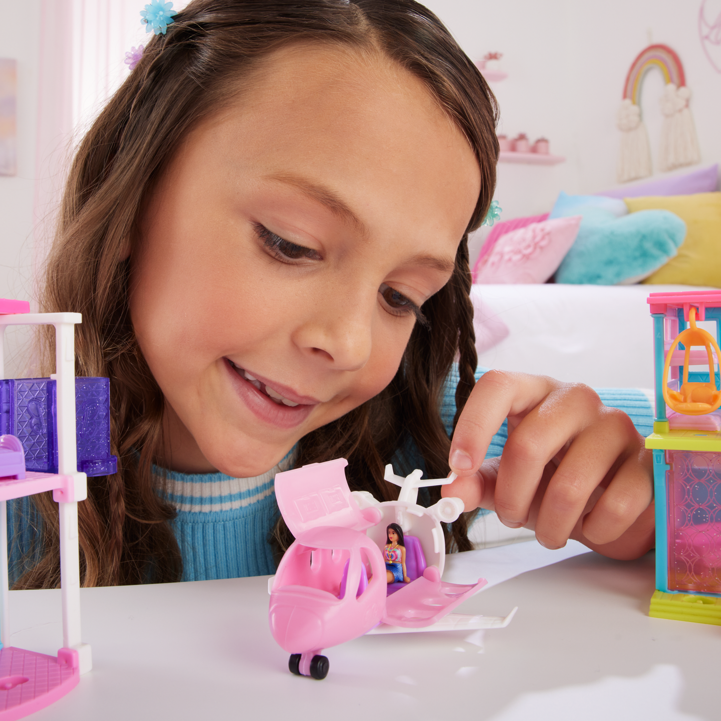 Barbie Mini BarbieLand Veh¨ªculo para Mu?ecas Avi¨®n de los Sue?os