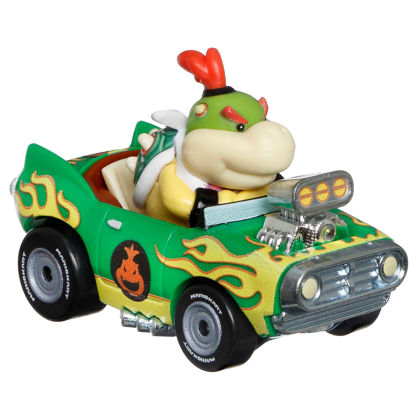 Hot Wheels Mario Kart Ve¨ªculo de Brinquedo Bowser Jr Flame Flyer