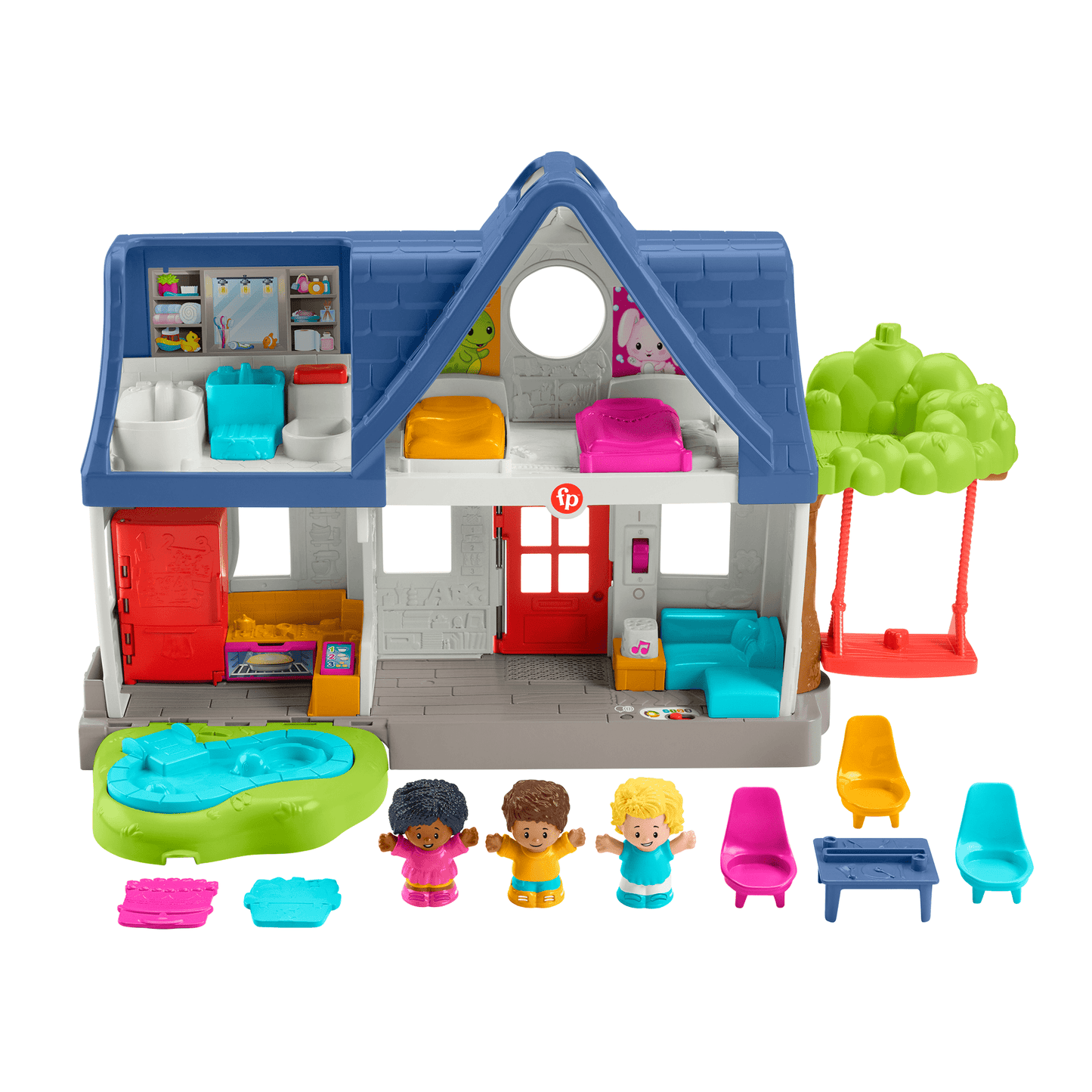 Little People Juguete para Beb¨¦s Casita de los Amigos