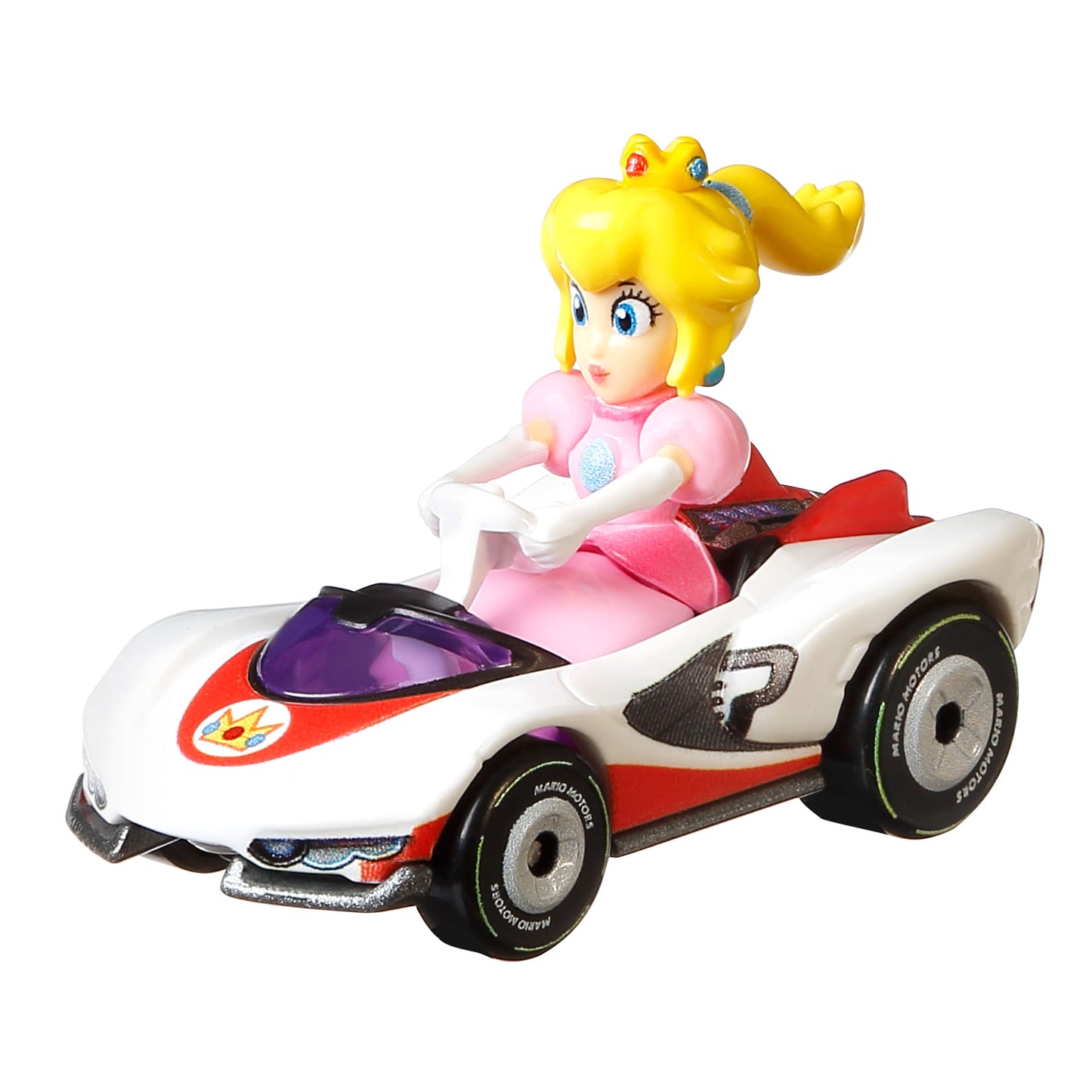 Hot Wheels Mario Kart Veh¨ªculo de Juguete Princesa Peach P-Wing