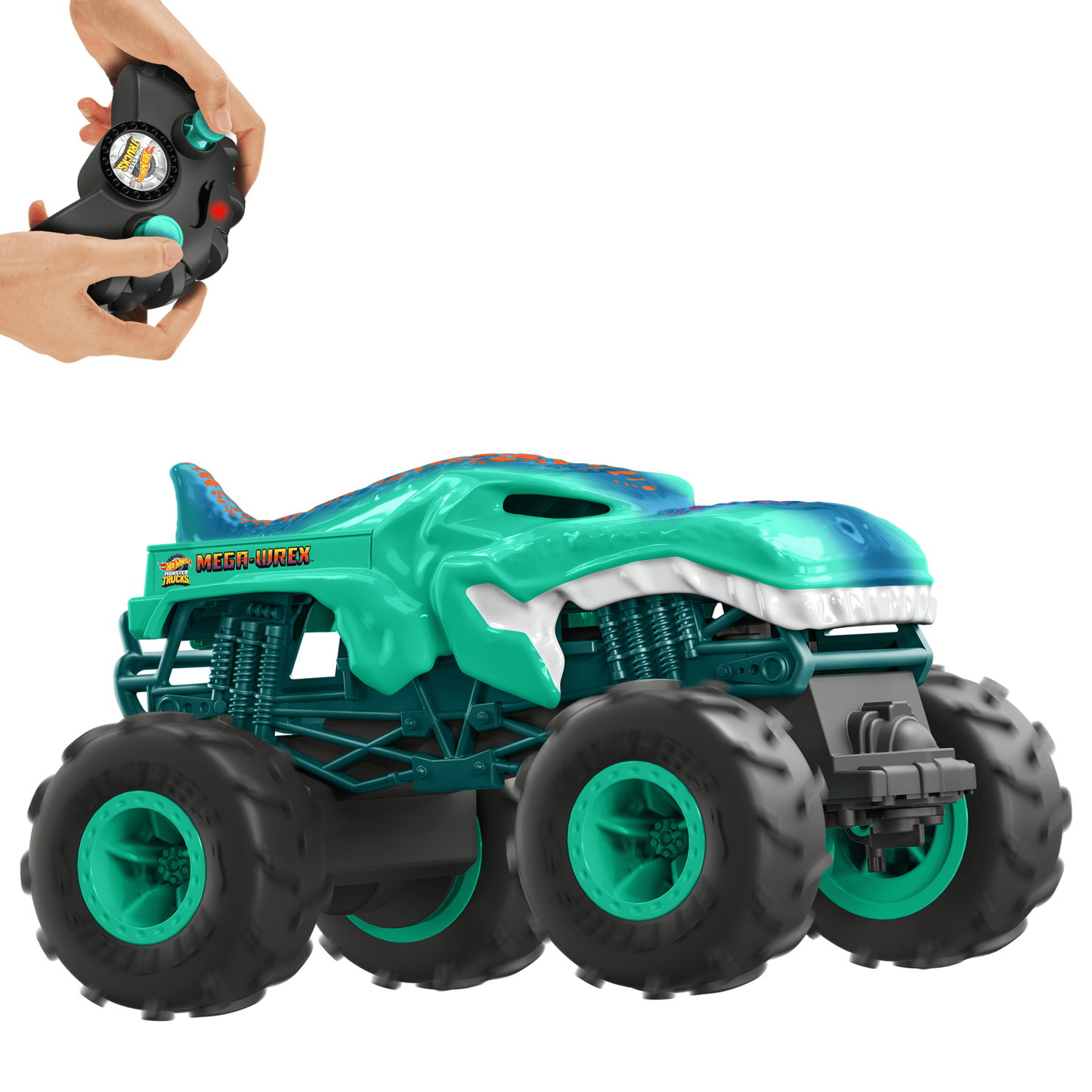 Hot Wheels Monster Trucks Veh¨ªculo a Control Remoto Mega Wrex Escala 1:24
