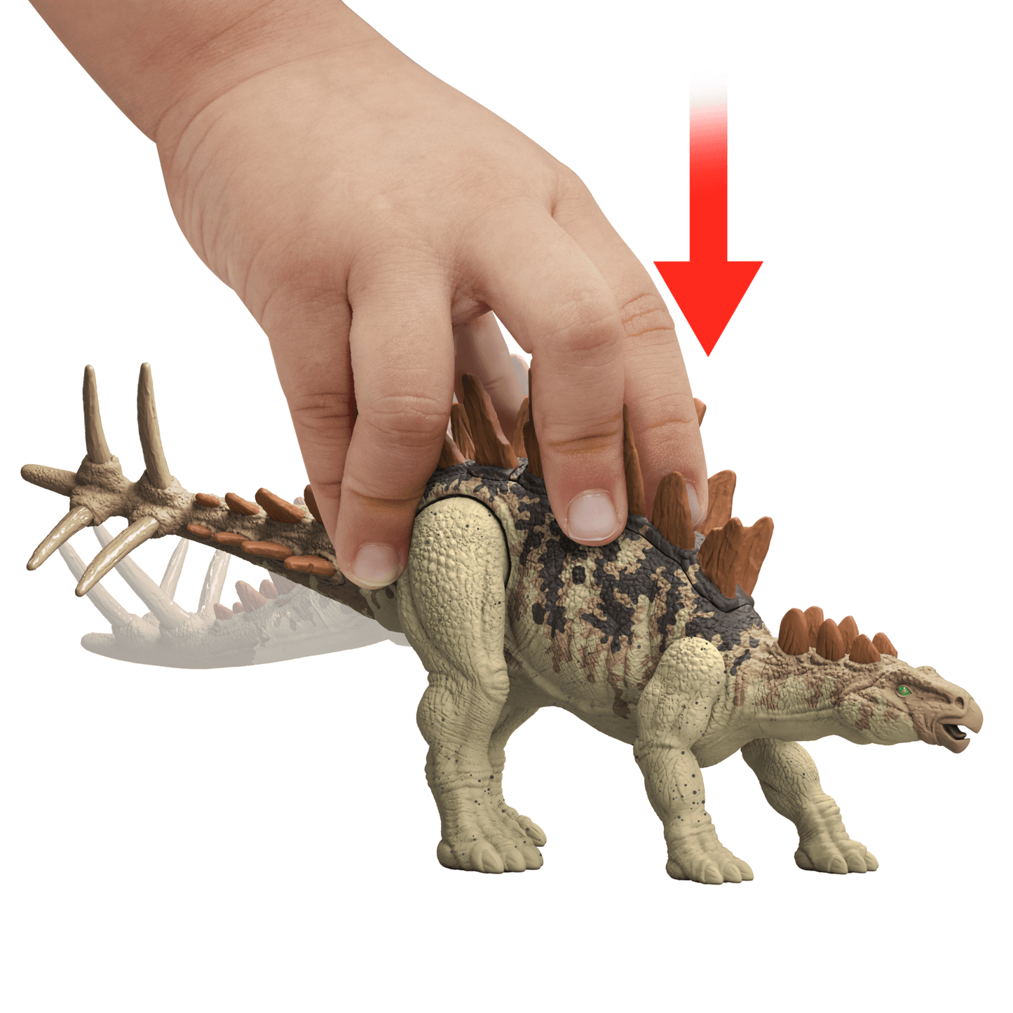 Jurassic World Combat Extr¨ºme Tuojiangosaure, Action de Frappe Unique