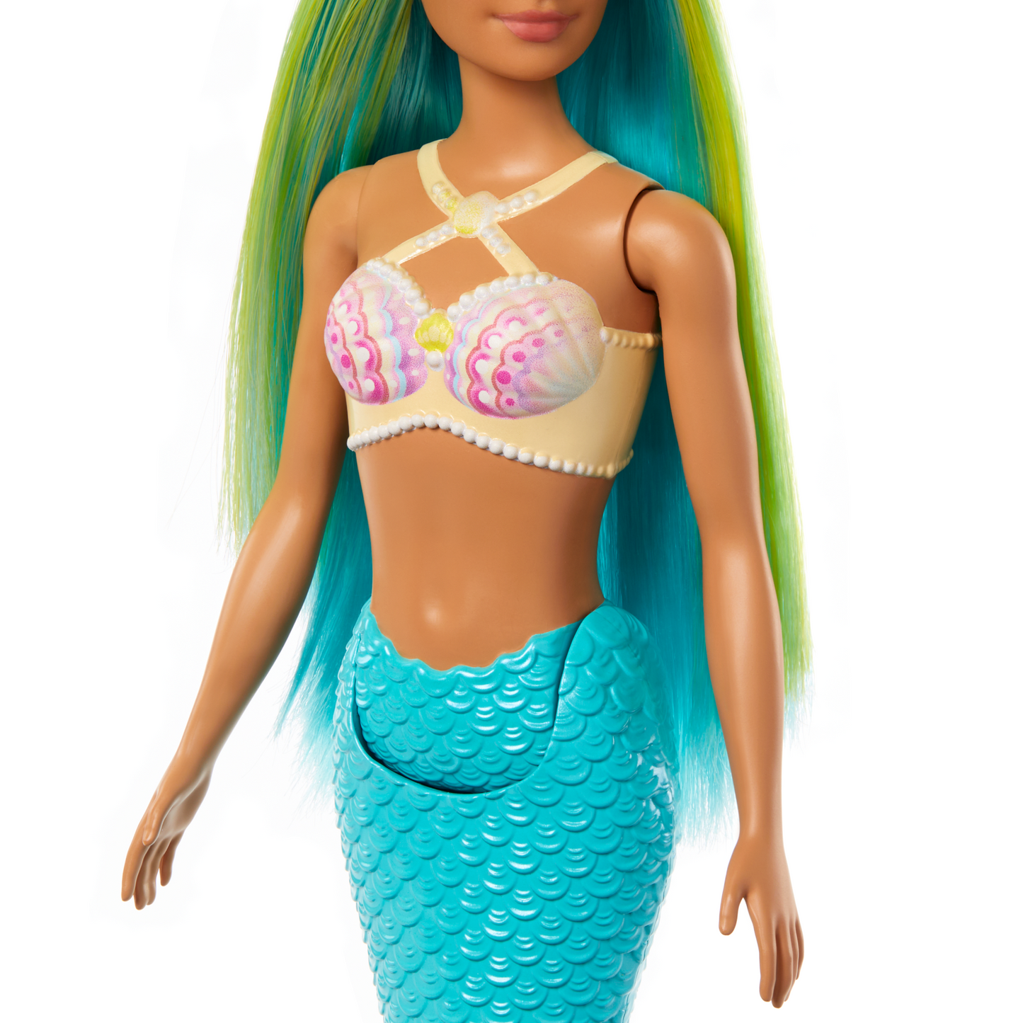 Barbie-Poup¨¦es Sir¨¨nes Avec Cheveux et Nageoire Color¨¦s et Serre-T¨ºte