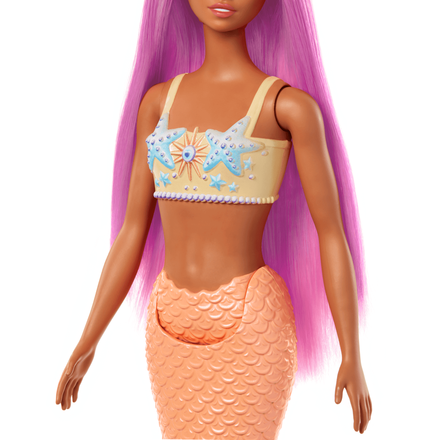 Barbie-Poup¨¦es Sir¨¨nes Avec Cheveux et Nageoire Color¨¦s et Serre-T¨ºte