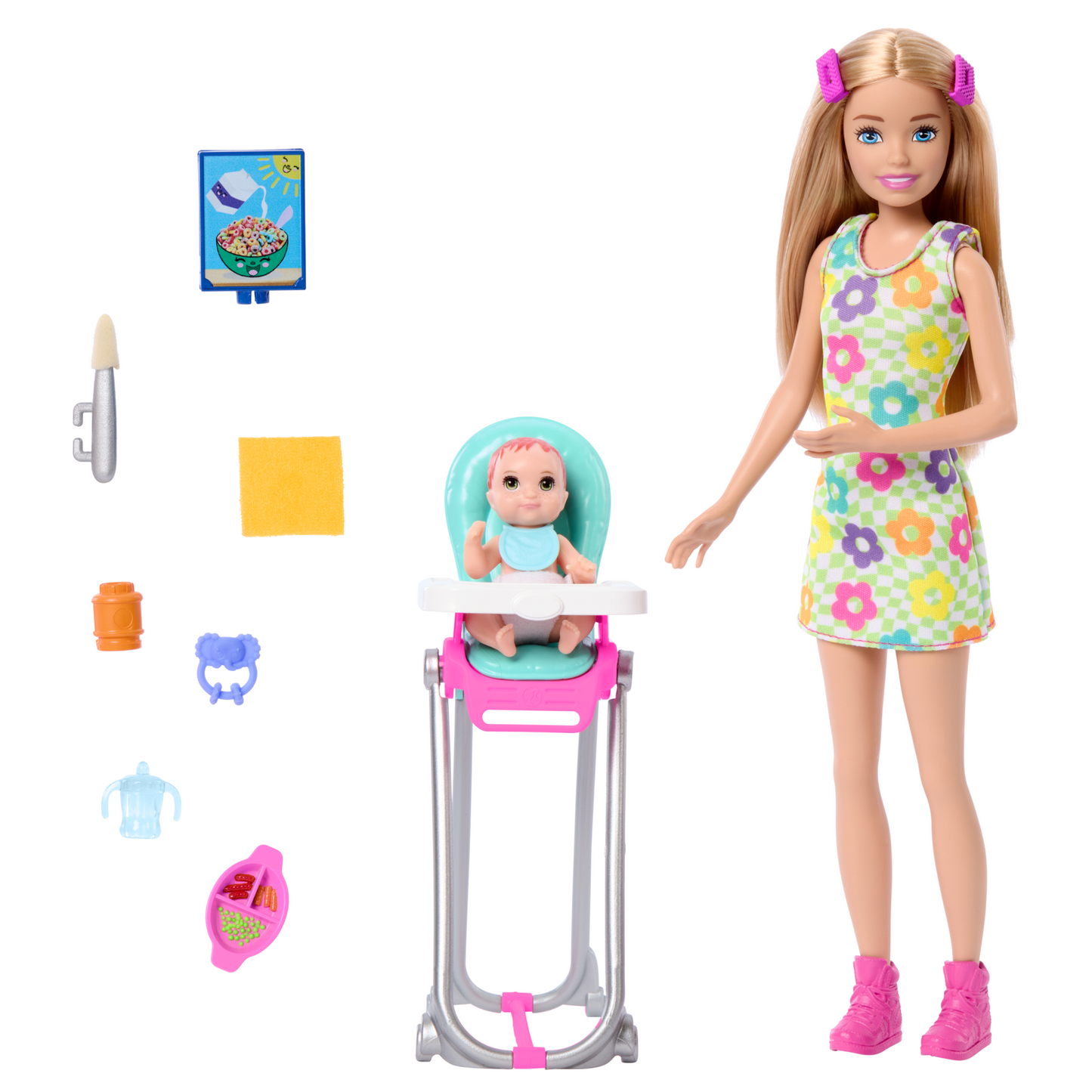 Barbie  Skipper  Babysitters Inc.  Coffret  Poup¨¦e, B¨¦b¨¦ et Access.