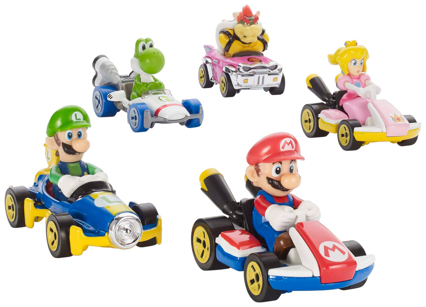 Hot Wheels Mario Kart Ve¨ªculo de Brinquedo Kart Padr?o Mario