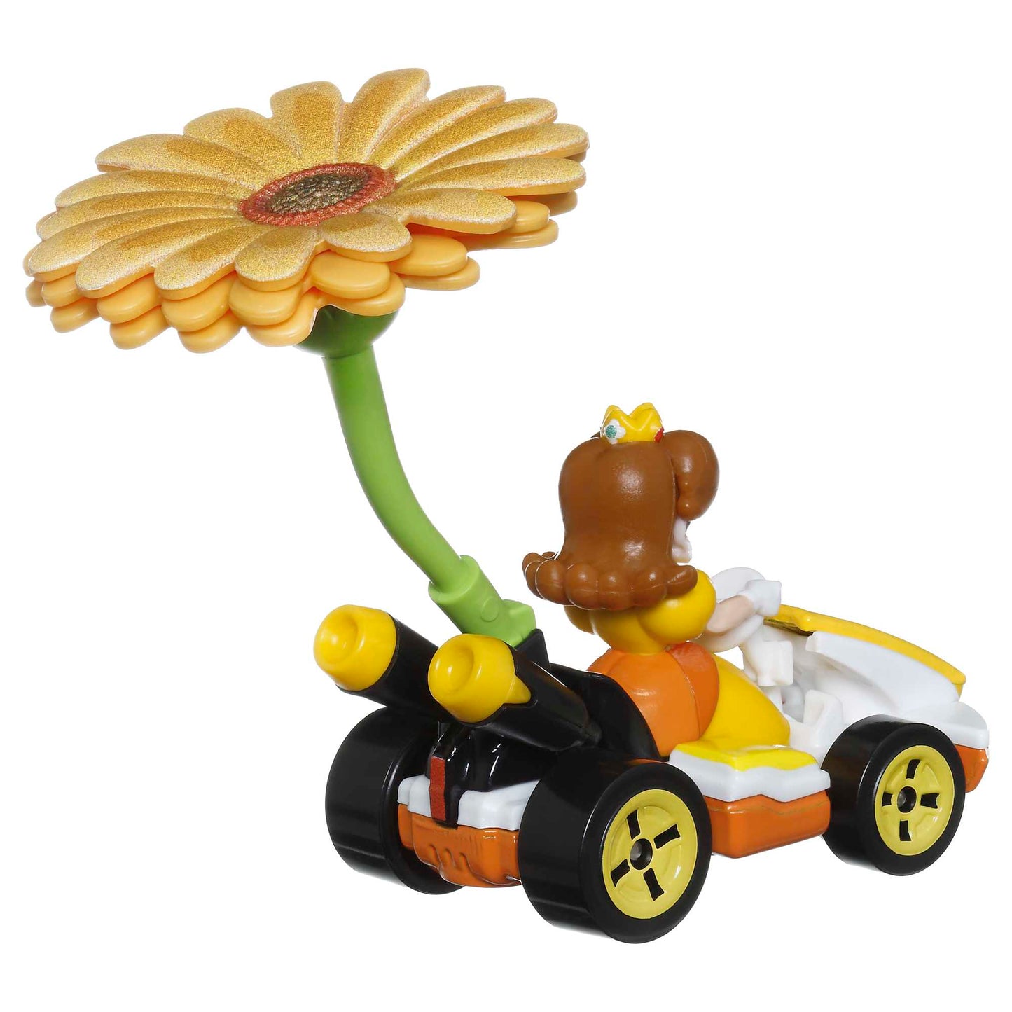 Hot Wheels Mario Kart Veh¨ªculo de Juguete Princesa Dasiy Est¨¢ndar Kart con Flower Glider