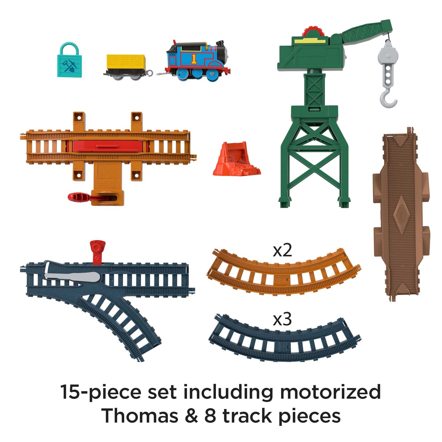 Fisher-Price Thomas & Friends Cranky The Crane Cargo Drop